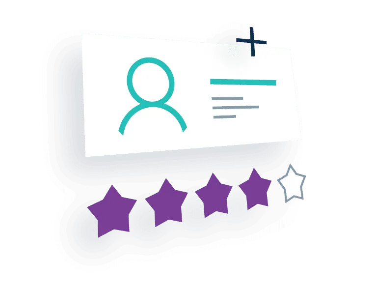 Power dialer software lead scoring dashboard showing ranked prospect list